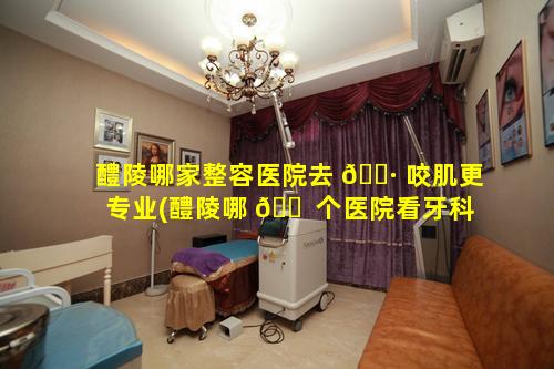 醴陵哪家整容医院去 🌷 咬肌更专业(醴陵哪 🐠 个医院看牙科比较好)